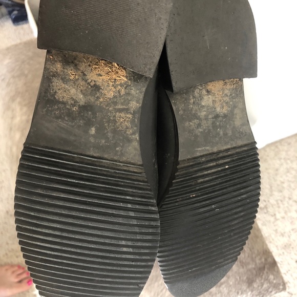 Equestrian black leather riding boots size 8 - Picture 7 of 11